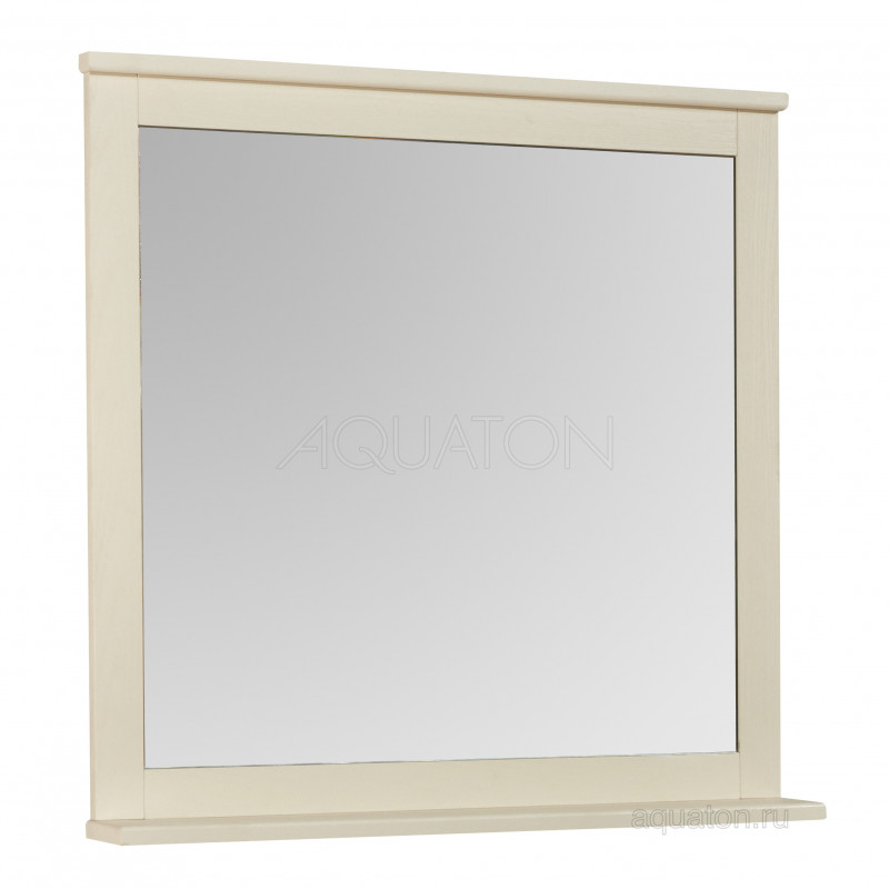 Зеркало дуб бежевый 80см Aquaton Леон 1A186402LBPR0