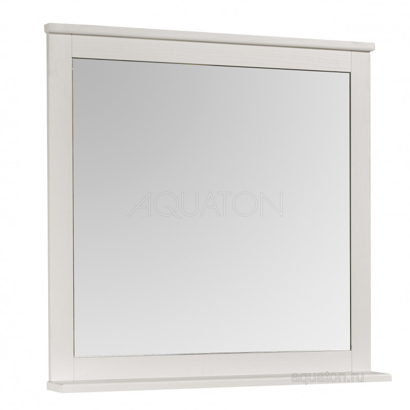 Зеркало дуб белый 80см Aquaton Леон 1A186402LBPS0