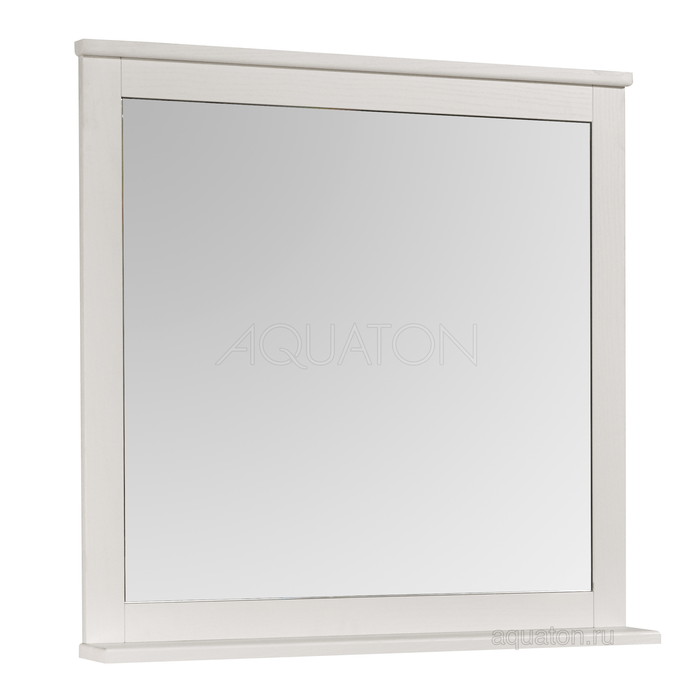 Зеркало дуб белый 80см Aquaton Леон 1A186402LBPS0