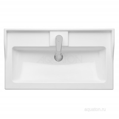 Раковина мебельная белая 80см Aquaton Фабиа 1A708031FB010