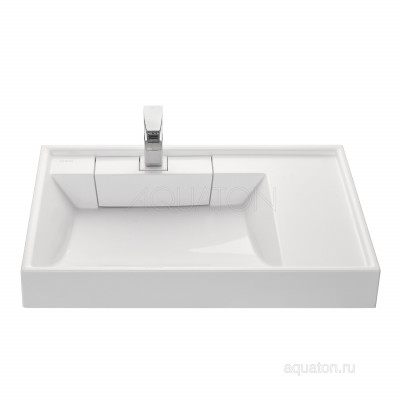 Раковина мебельная белая 80см Aquaton Рейн 1A72113KRW010
