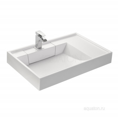 Раковина мебельная белая 80см Aquaton Рейн 1A72113KRW010