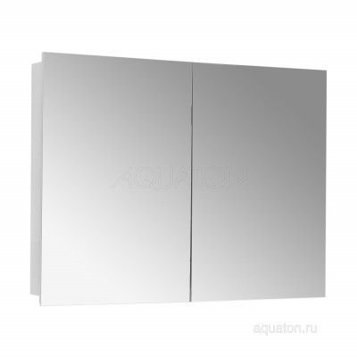 Зеркальный шкаф 100см Aquaton Лондри 1A267302LH010
