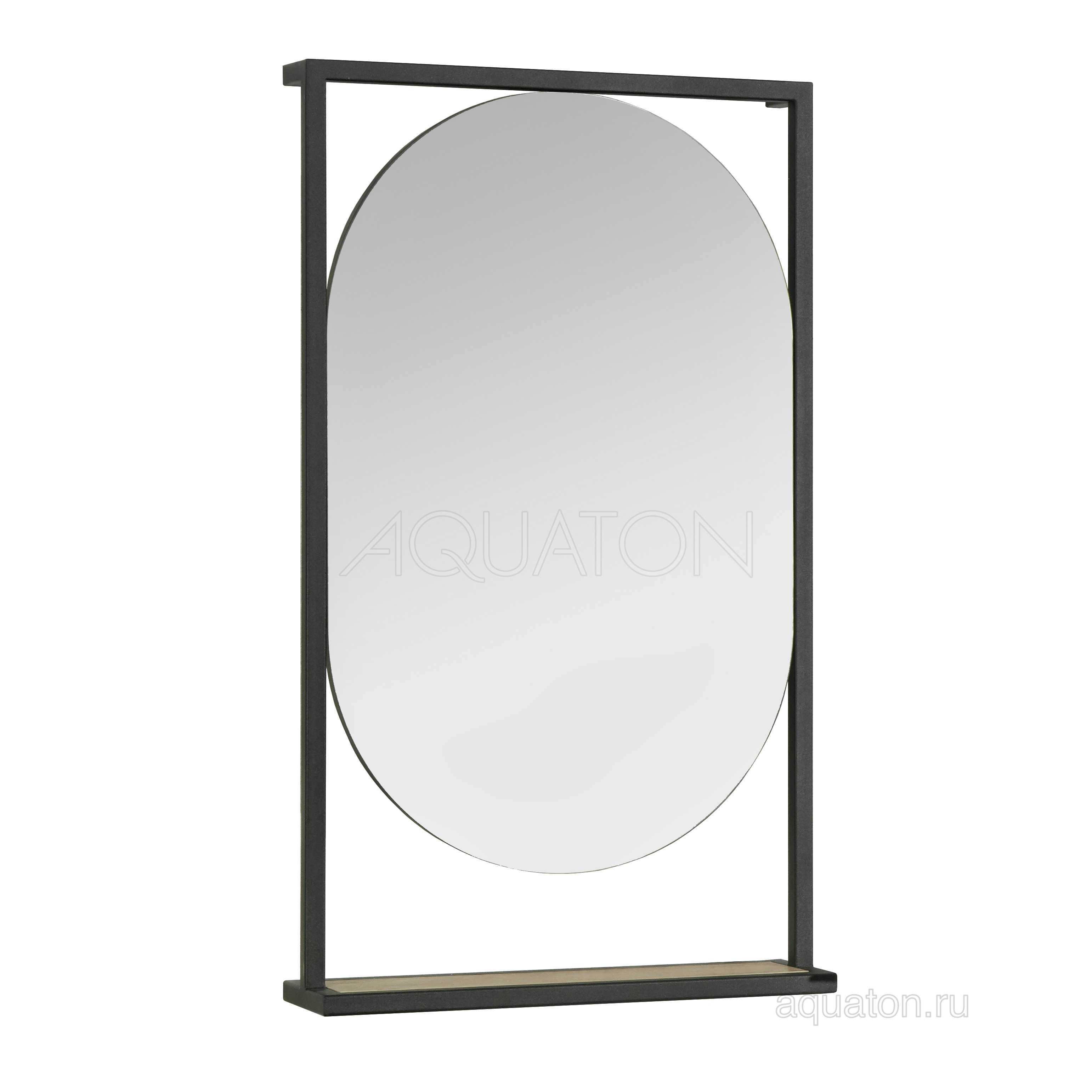 Зеркало дуб кантри 50см Aquaton Лофт Фабрик 1A242502LTDY0