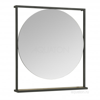 Зеркало дуб кантри 80см Aquaton Лофт Фабрик 1A242602LTDY0