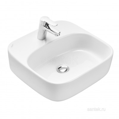 Раковина мебельная белая 42см Santek Одри 1WH501709