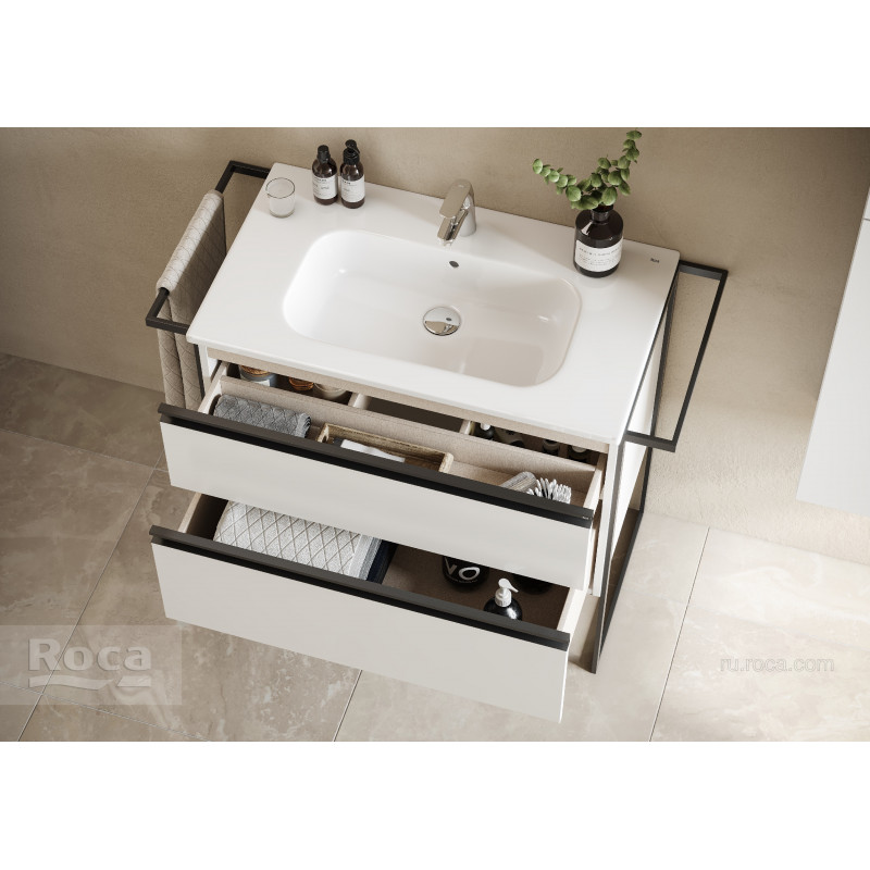 Раковина мебельная белая 80см Roca Victoria-N Unik 732799C000