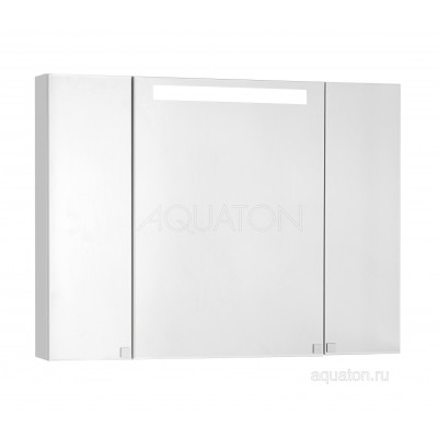 Зеркальный шкаф с подсветкой 100см Aquaton Мадрид 1A111602MA010