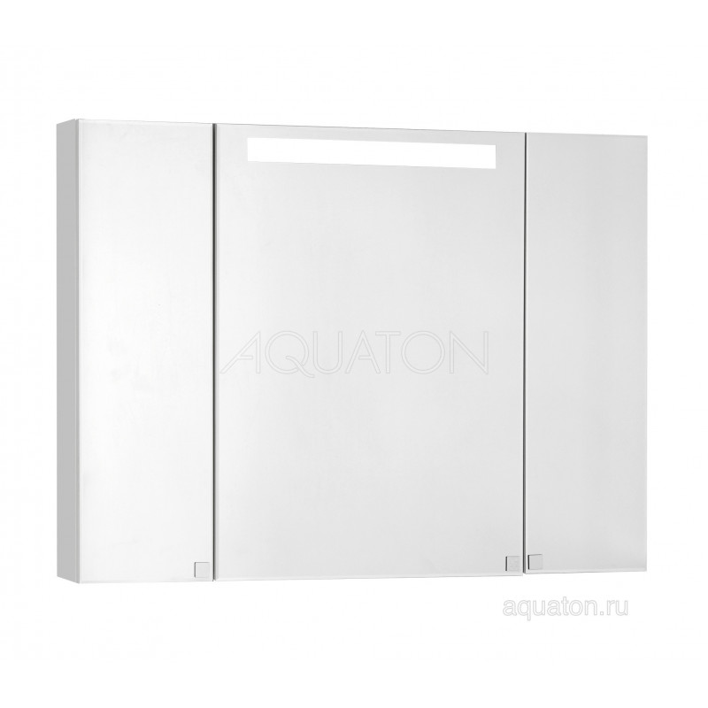 Зеркальный шкаф с подсветкой 100см Aquaton Мадрид 1A111602MA010