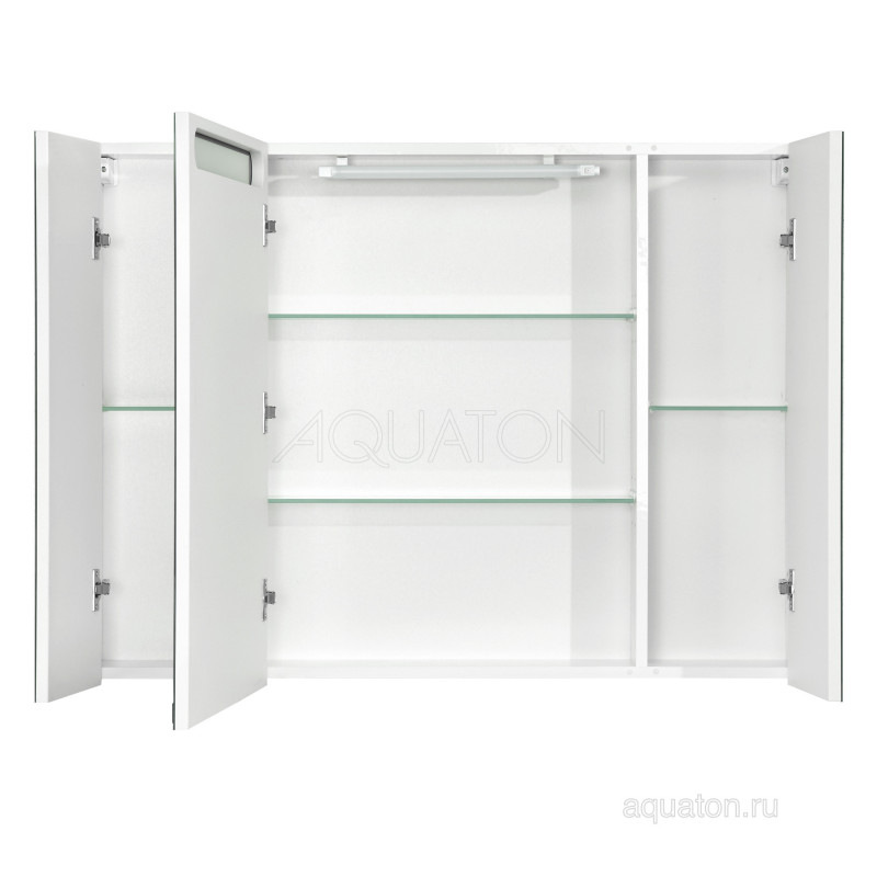 Зеркальный шкаф с подсветкой 100см Aquaton Мадрид 1A111602MA010