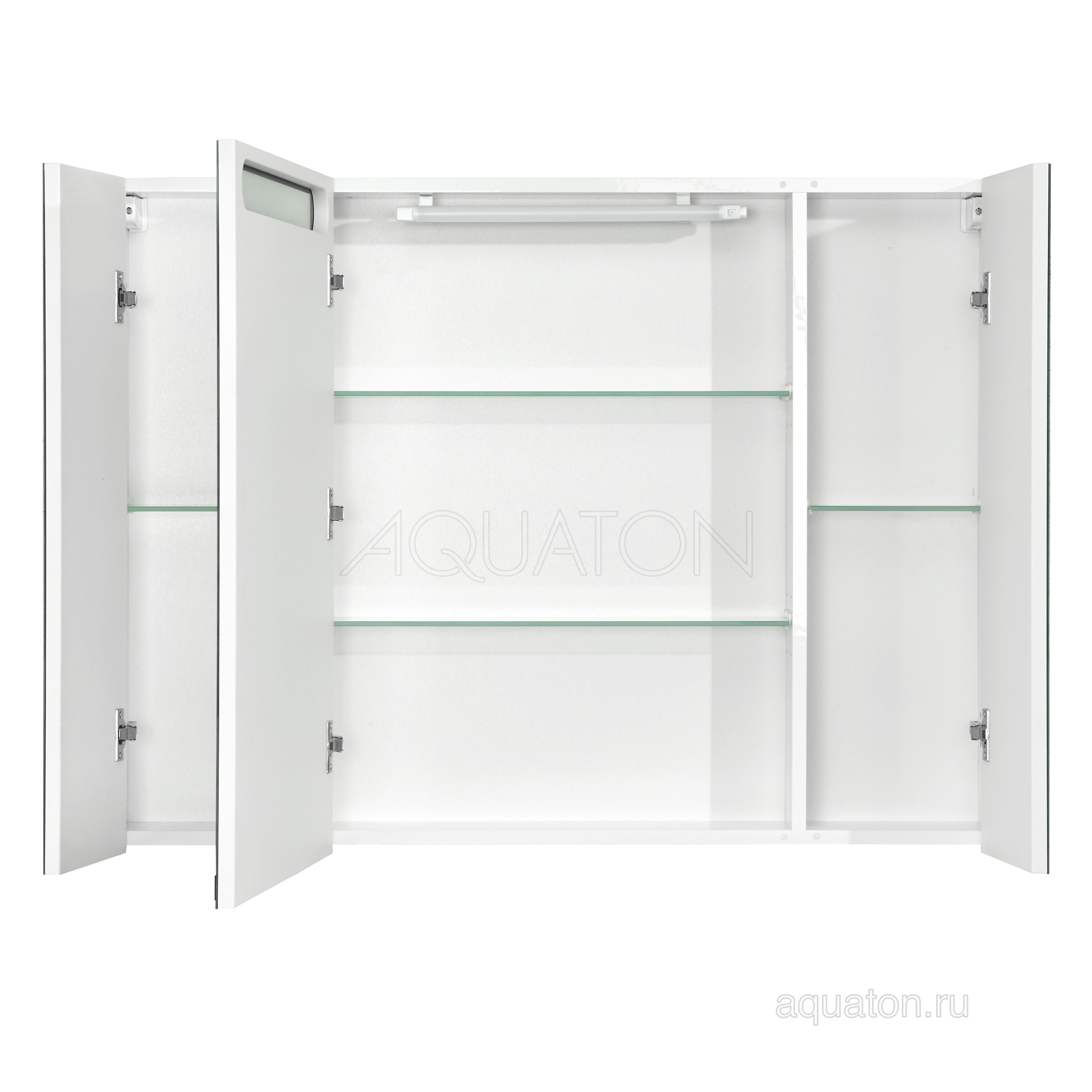 Зеркальный шкаф с подсветкой 100см Aquaton Мадрид 1A111602MA010