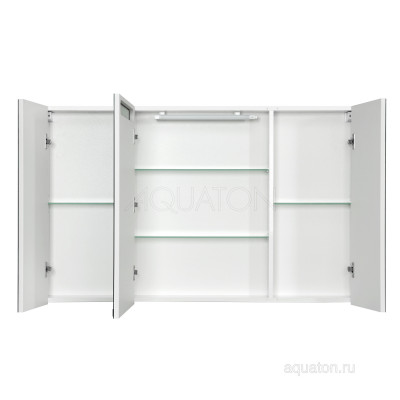 Зеркальный шкаф с подсветкой 120см Aquaton Мадрид 1A113402MA010