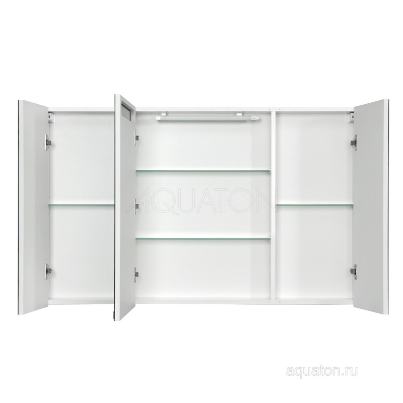 Зеркальный шкаф с подсветкой 120см Aquaton Мадрид 1A113402MA010