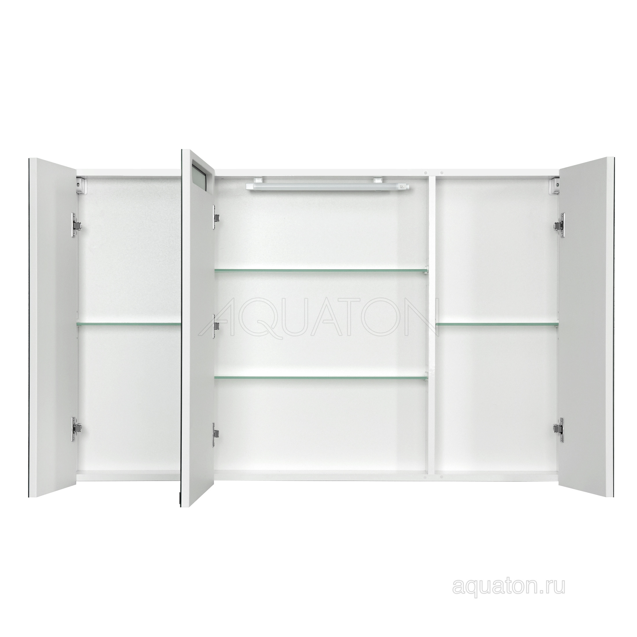 Зеркальный шкаф с подсветкой 120см Aquaton Мадрид 1A113402MA010