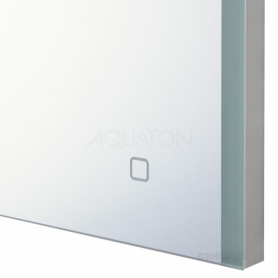Зеркало с подсветкой белое 57см Aquaton Мишель 1A253902MIX40