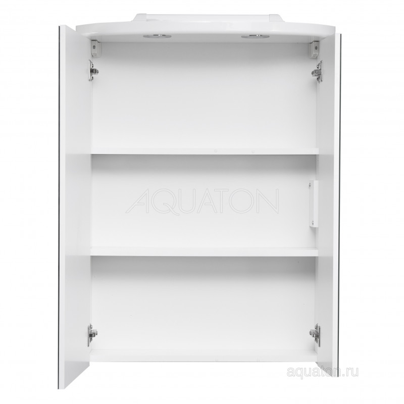 Зеркальный шкаф белый 65см Aquaton Норма 1A002102NO010