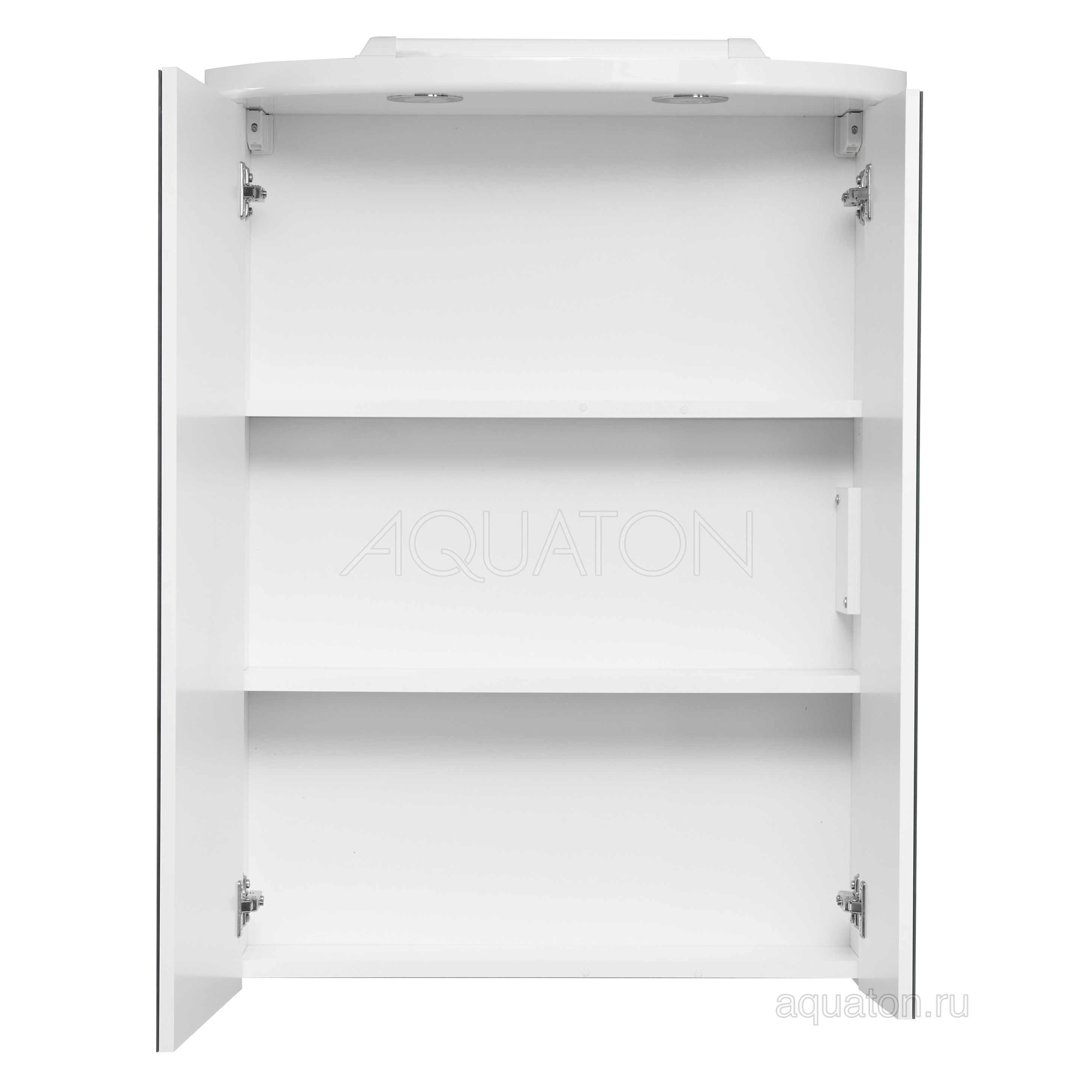 Зеркальный шкаф белый 65см Aquaton Норма 1A002102NO010
