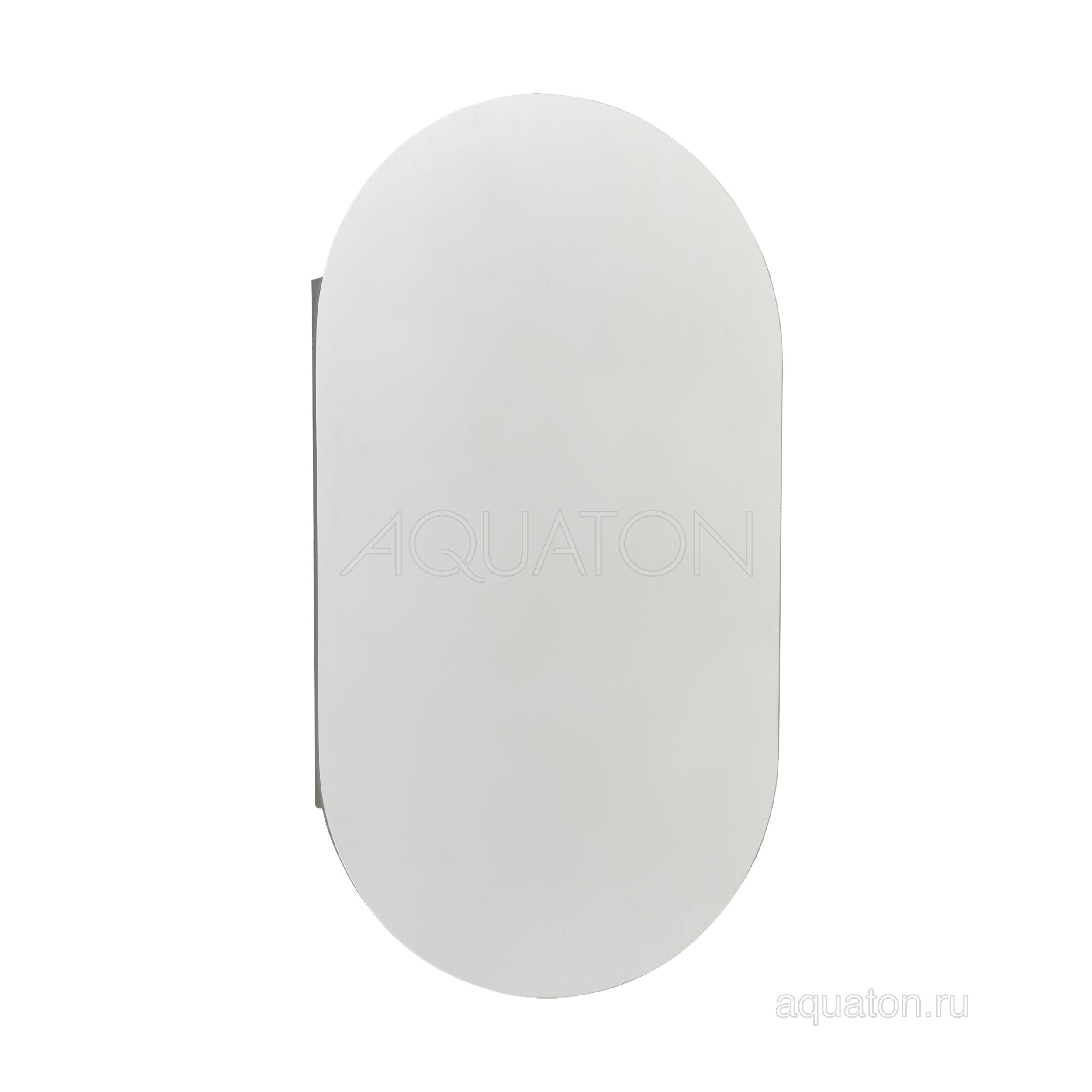 Зеркальный шкаф белый 50см Aquaton Оливия 1A254502OL010