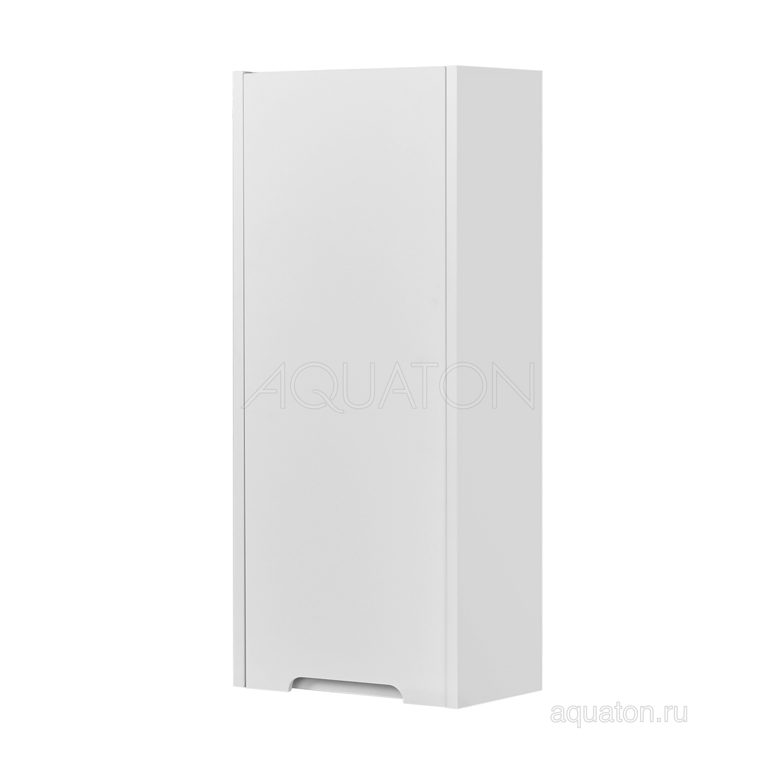 Шкафчик для ванны подвесной белый 35см левый Aquaton Оливия 1A254703OL01L