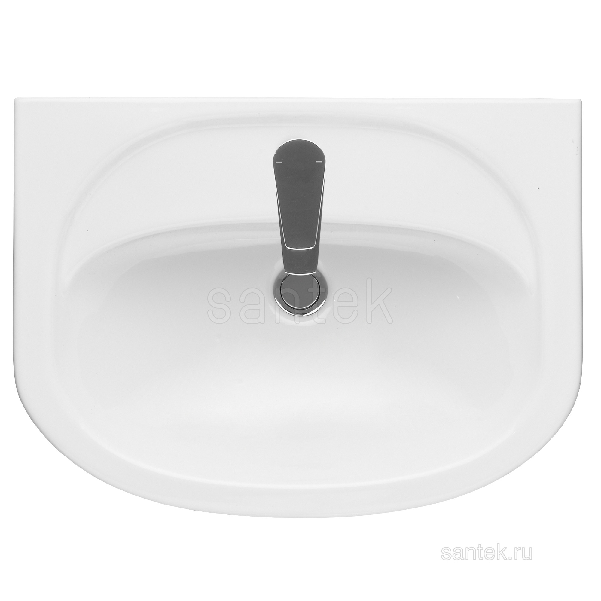 Раковина мебельная белая 60см Aquaton Акварель 1WH110195
