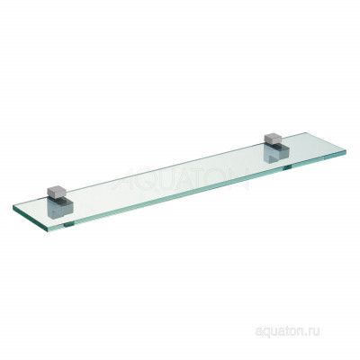 Полка подвесная стеклянная 65см Aquaton Отель 1A110203XX010