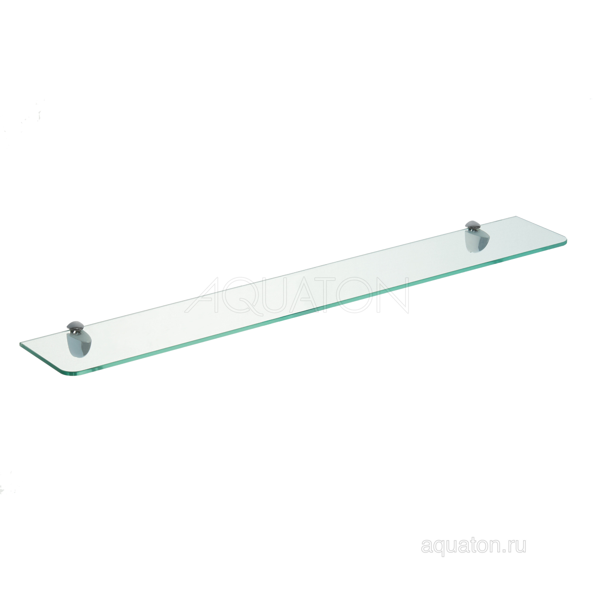 Полка подвесная стеклянная 80см Aquaton 1A144603AA010