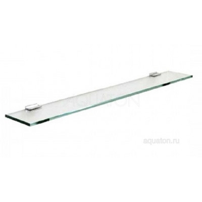 Полка подвесная стеклянная 105см Aquaton 1A127803XX010