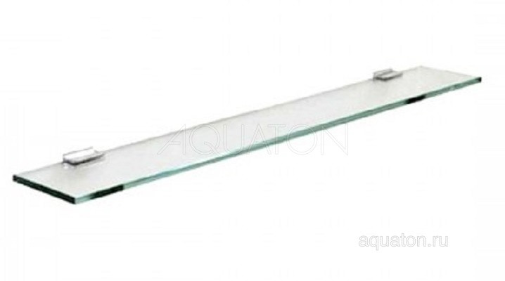 Полка подвесная стеклянная 105см Aquaton 1A127803XX010