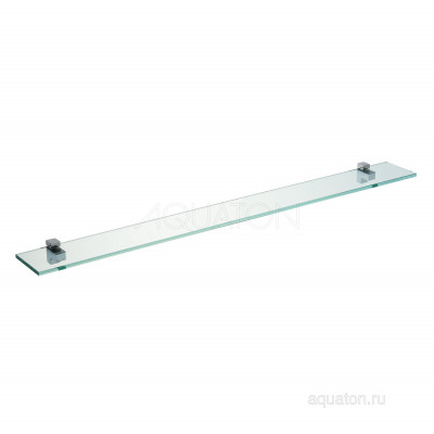 Полка подвесная стеклянная 110см Aquaton 1A110503XX010
