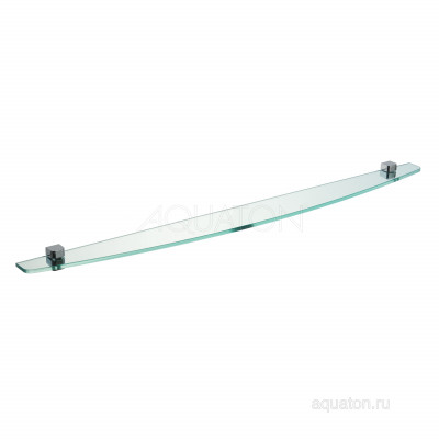 Полка подвесная стеклянная 120см Aquaton 1A125903SE010