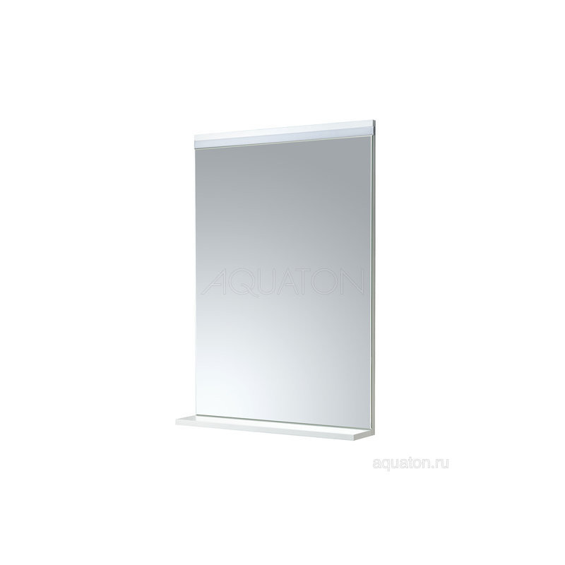 Зеркало с подсветкой белое 60см Aquaton Рене 1A222302NR010