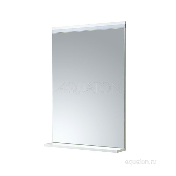 Зеркало с подсветкой белое 60см Aquaton Рене 1A222302NR010