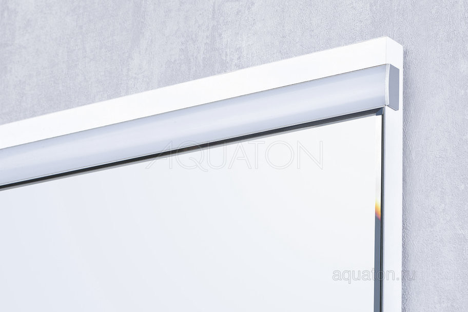 Зеркало с подсветкой белое 60см Aquaton Рене 1A222302NR010