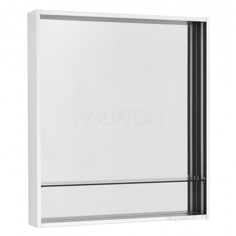 Зеркальный шкаф белый 60см Aquaton Ривьера 1A238902RVX20
