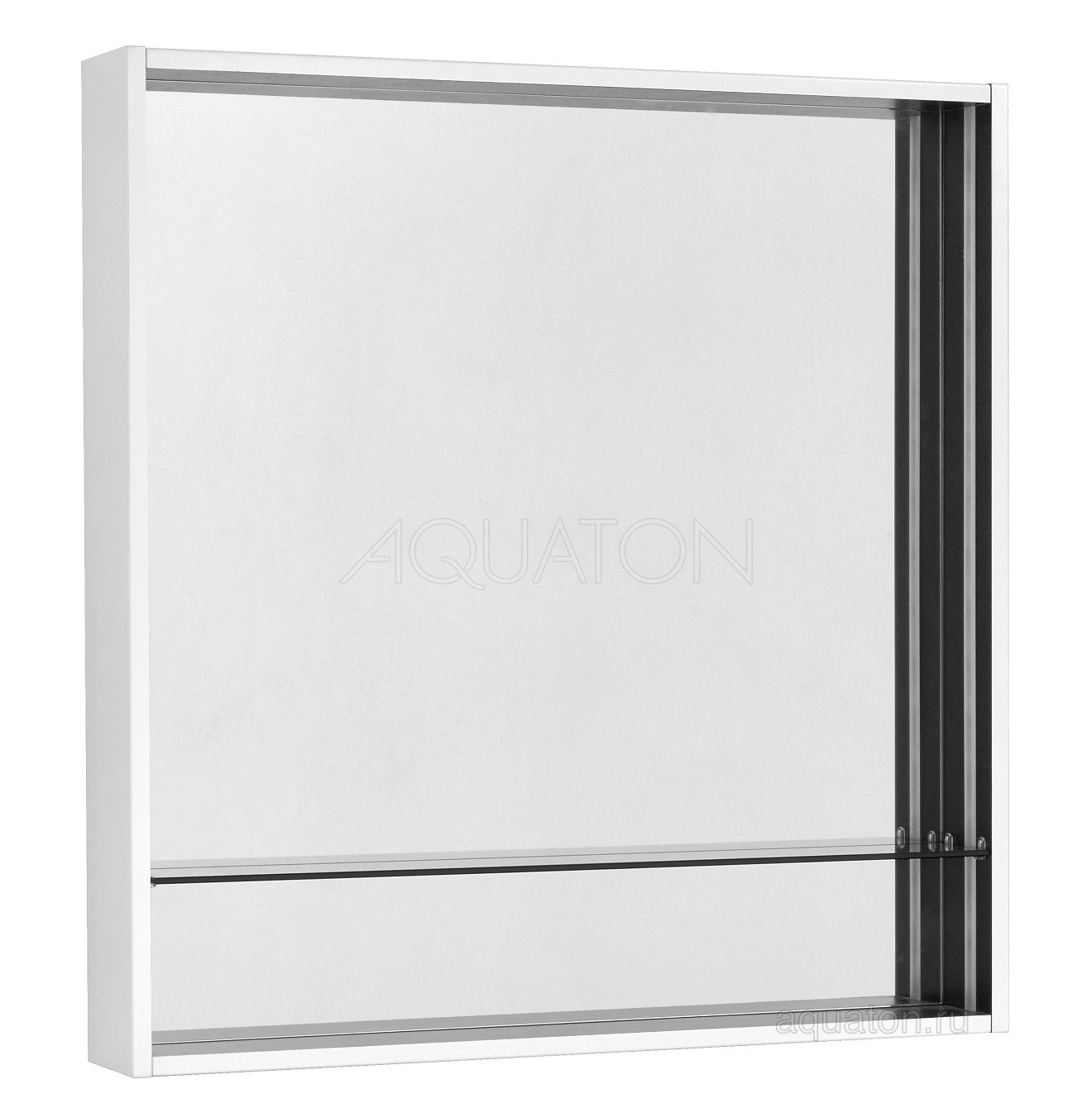 Зеркальный шкаф белый 80см Aquaton Ривьера 1A239102RVX20