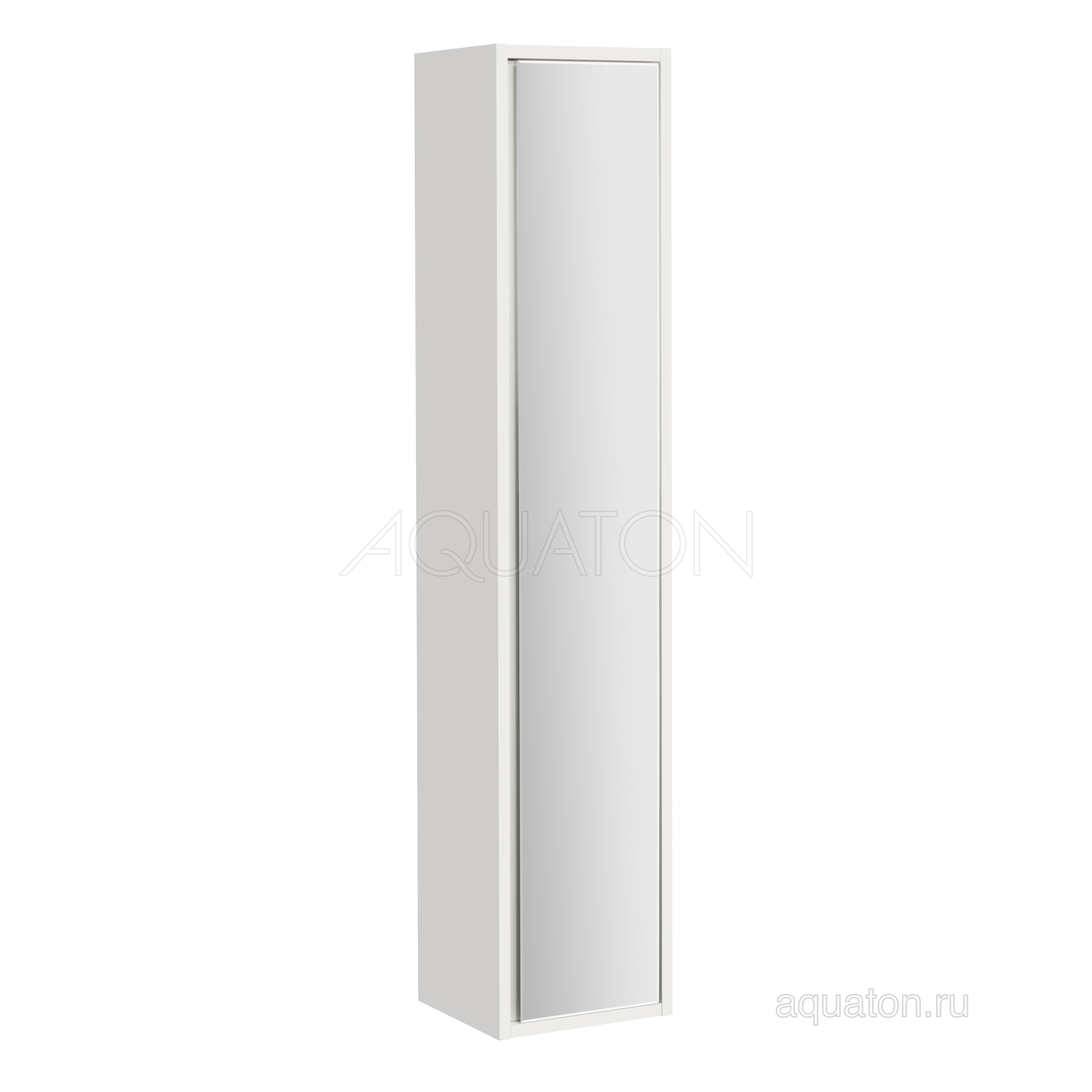 Шкаф-пенал подвесной белый 35см Aquaton Римини 1A232703RN010