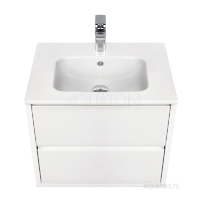 Тумба под раковину белая 60см AQUATON Римини 1A226601RN010