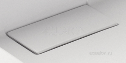 Тумба под раковину черная 60см AQUATON Римини 1A226601RN950