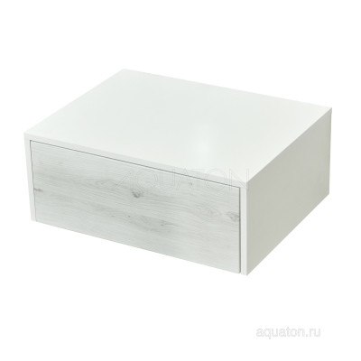 Комод ольха/белый 60см Aquaton Сакура 1A220403SKW80