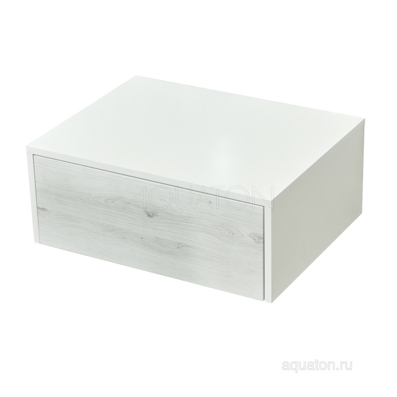 Комод ольха/белый 60см Aquaton Сакура 1A220403SKW80