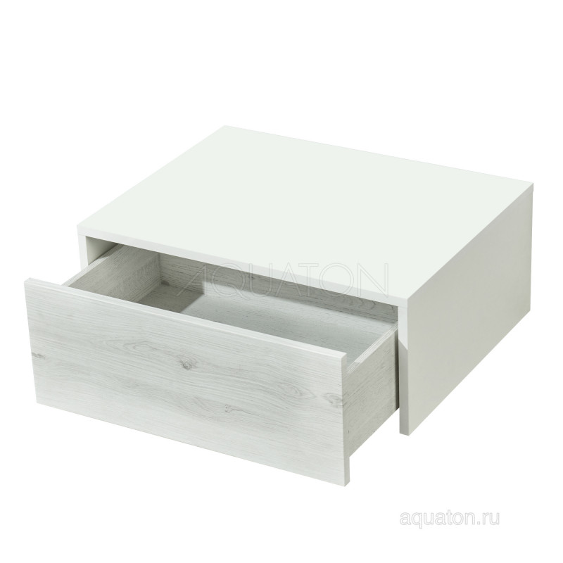 Комод ольха/белый 60см Aquaton Сакура 1A220403SKW80