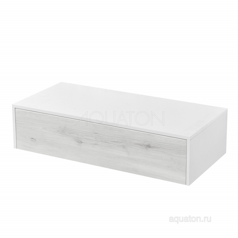 Комод ольха/белый 100см Aquaton Сакура 1A234803SKW80