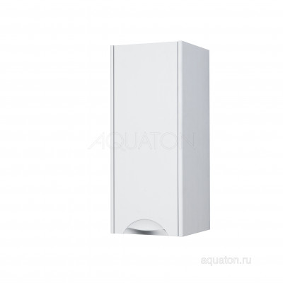 Шкафчик для ванны подвесной дуб 32см левый Aquaton Сильва 1A215703SIW7L