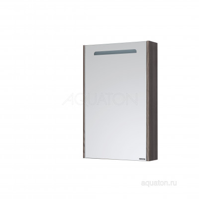 Зеркальный шкаф дуб 50см Aquaton Сильва 1A215502SIW5L