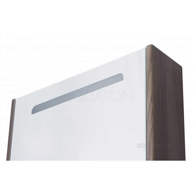 Зеркальный шкаф дуб 50см Aquaton Сильва 1A215502SIW5L