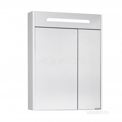 Зеркальный шкаф дуб 60см Aquaton Сильва 1A216202SIW70