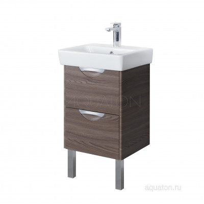 Тумба под раковину дуб 50см AQUATON Сильва 1A211701SIW50