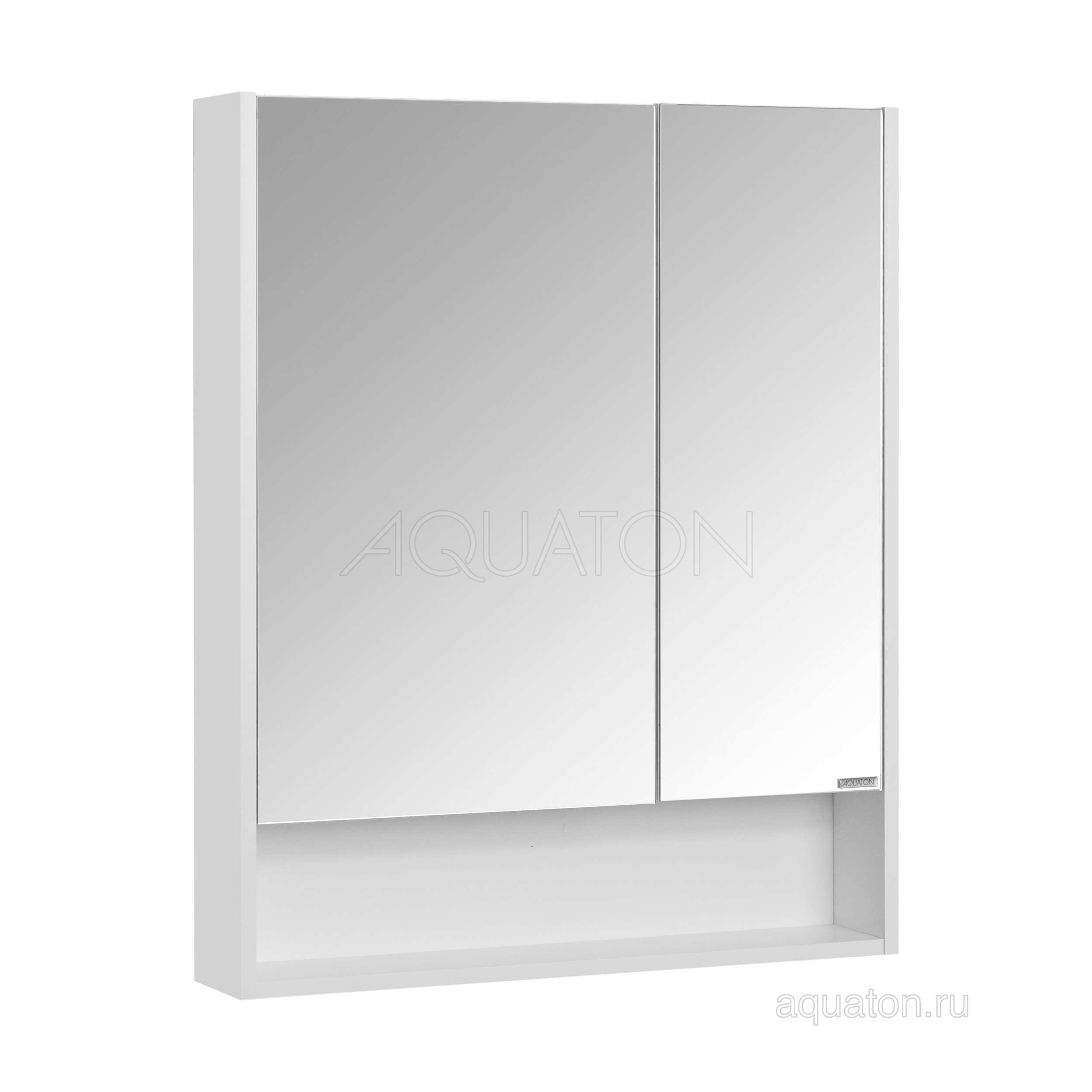 Зеркальный шкаф белый 70см Aquaton Сканди 1A252202SD010