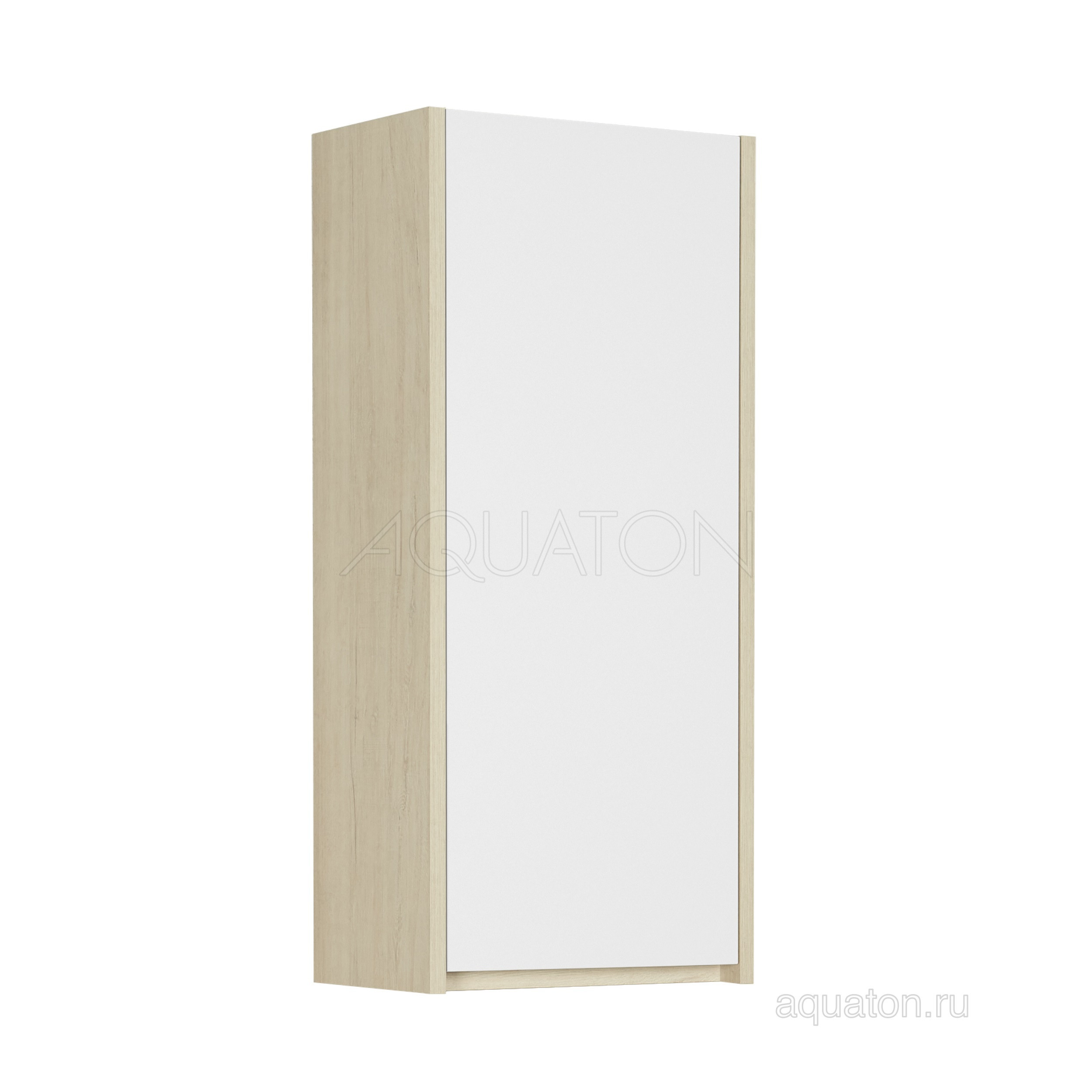 Шкафчик для ванны подвесной дуб/белый 35см Aquaton Сканди 1A255003SDB20