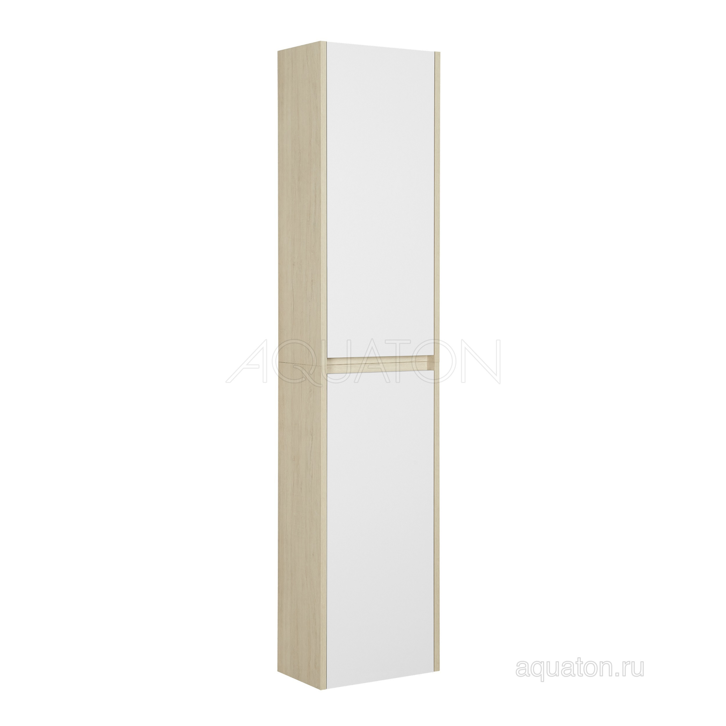 Шкафчик для ванны подвесной дуб/белый 35см Aquaton Сканди 1A255003SDB20
